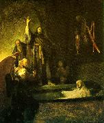 REMBRANDT Harmenszoon van Rijn The Raising of Lazarus Norge oil painting reproduction